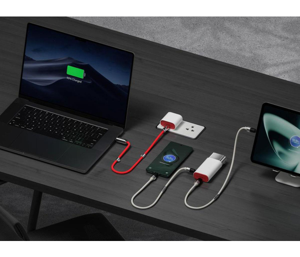 Sharge PowerBank & Ładowarka GaN Pouch 3-w-1 55W QC 4.0 PD 3.0 - 1455951 - zdjęcie 8